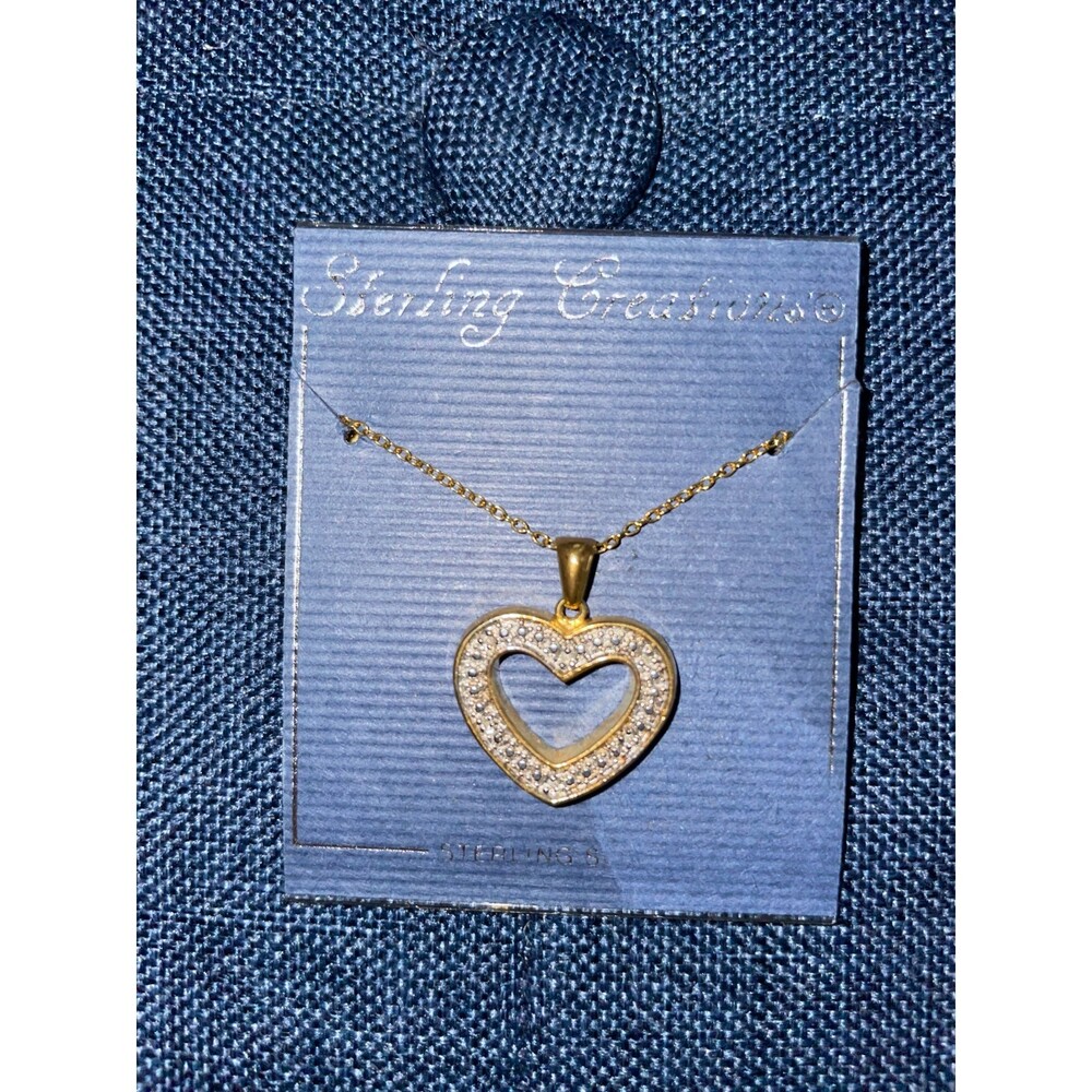 Sterling Creations Heart Pendant